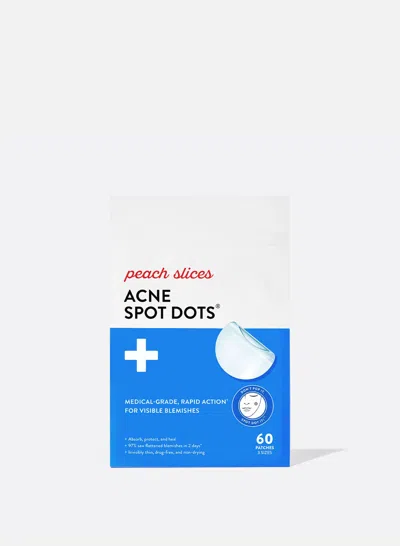 Peach Slices Acne Spot Dots