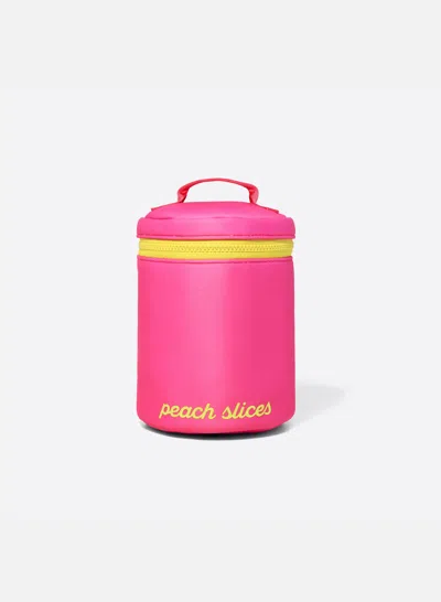 Peach Slices Bring-it-all Bucket Bag