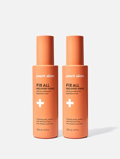 Peach Slices Fix All Recovery Spray Duo