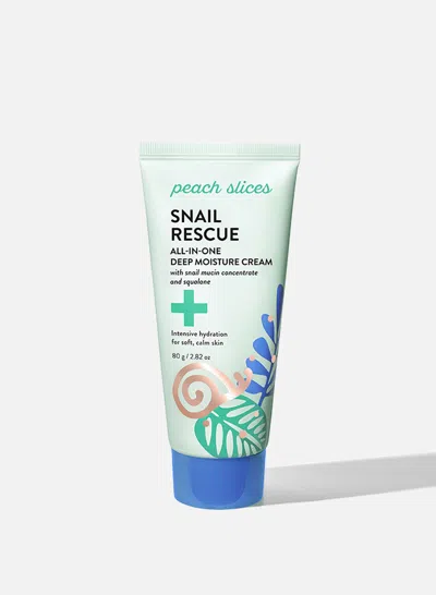 Peach Slices Snail Rescue All-in-one Deep Moisture Cream