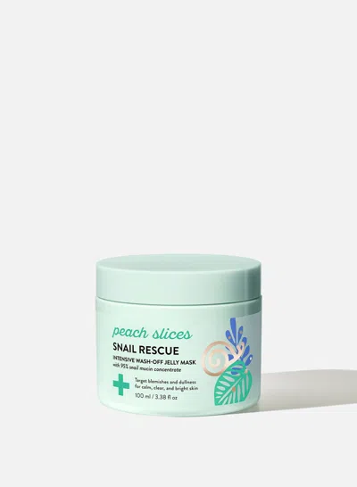 Peach Slices Snail Rescue Intensive Wash-off Jelly Mask