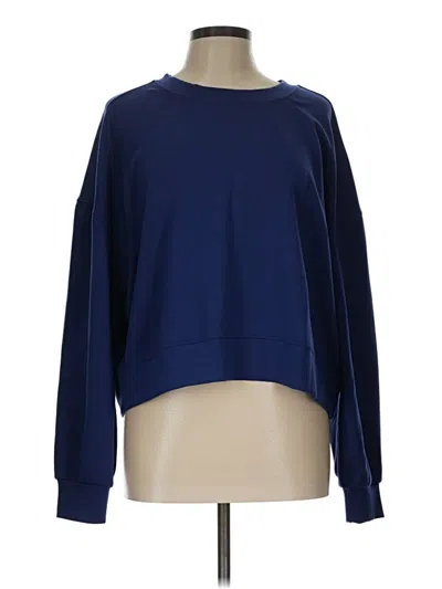 Pre-owned Peach Sweatshirt In Blue