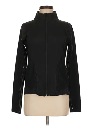 Pre-owned Peach Track Jacket In Black