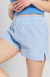 Peachaus Women's Lomandra Pj Short White In Mountain Blue