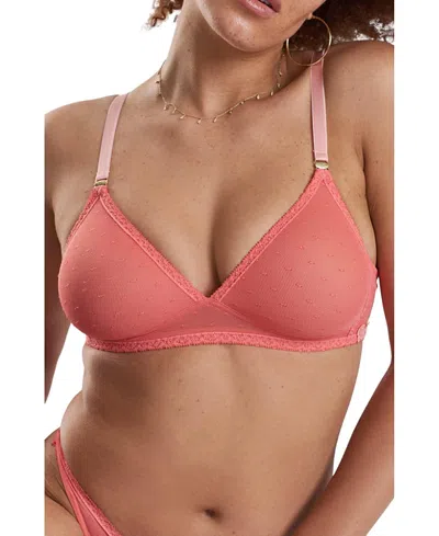 PEACHAUS WOMEN'S ANTHELIA RECYCLED-TULLE SOFT BRALETTE
