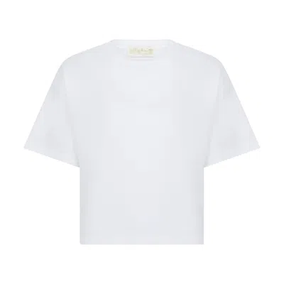 Peachaus Women's Bassia Cotton T-shirt - Glacier White