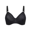 Peachaus Konara Recycled-lace Fuller-cup Underwire Bra In Black