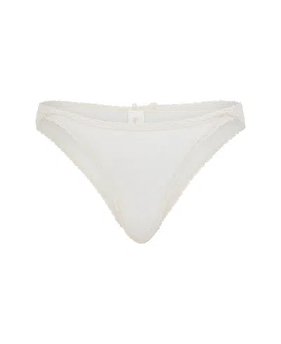 PEACHAUS WOMEN'S UME RECYCLED-LACE MID-RISE UNDERWEAR