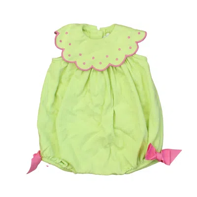Peaches'n Cream Kids' Girls Green Pink Romper
