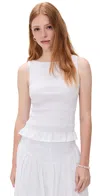 Peachy Den Deba Porcelain Top Porcelain In White