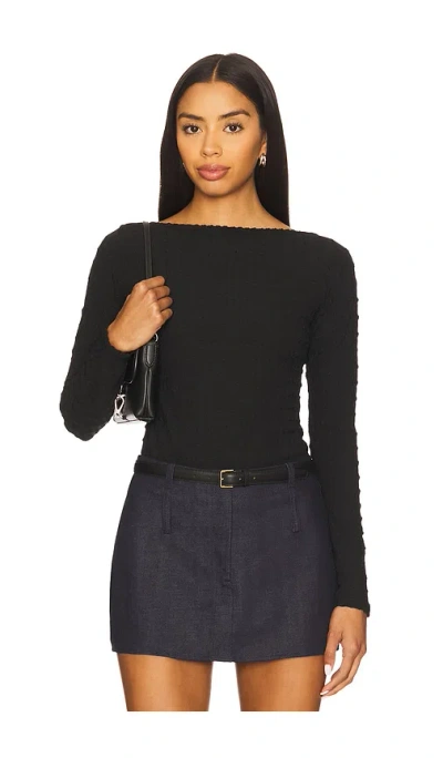 PEACHY DEN THE CINDY LONGSLEEVE TOP