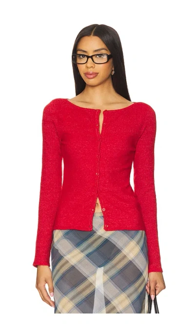 Peachy Den The Claudine In Red