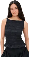 Peachy Den The Deba Top Onyx