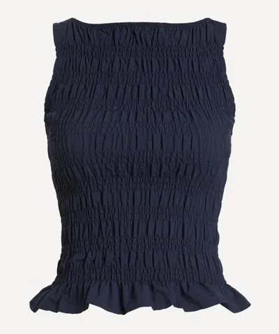 Peachy Den Women's Deba Midnight Top In Blue