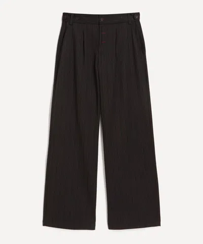 Peachy Den Women's Lennox Lead Wide Leg Tailored Trousers