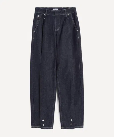 Peachy Den Women's Lita Tailored Jeans In Indigo Rinse