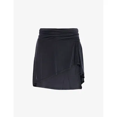 Peachy Den Womens Graphite The Kylie Skort In Multi