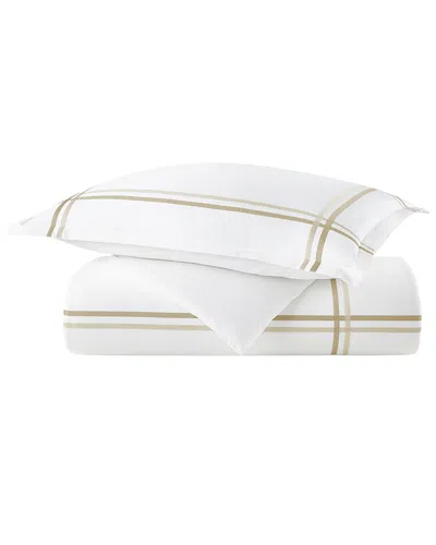 Peacock Alley 300 Thread Count Duo Euro Sham In White