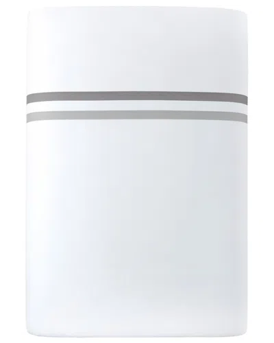 Peacock Alley 300 Thread Count Duo Flat Sheet In White