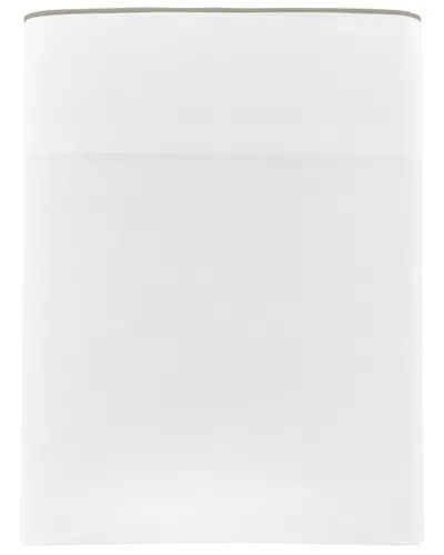 Peacock Alley 420 Thread Count Melody Queen Flat Sheet In White