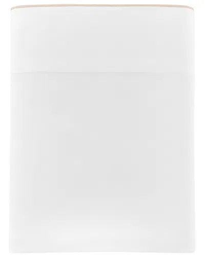 Peacock Alley 420 Thread Count Melody Queen Flat Sheet In White