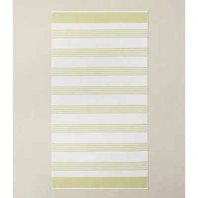 Peacock Alley Aegean Stripe Beach Towel In Multi