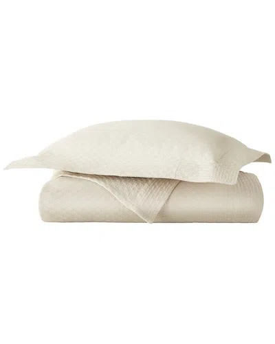 Peacock Alley Alyssa Twin Coverlet In Neutral