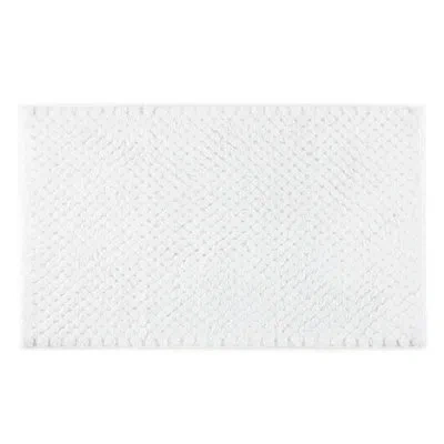 Peacock Alley Catalina Bath Rug White