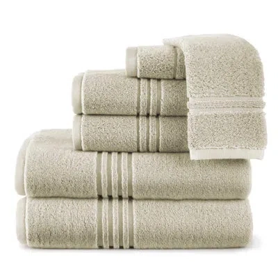 Peacock Alley Chelsea 100% Cotton Bath Towel In Linen