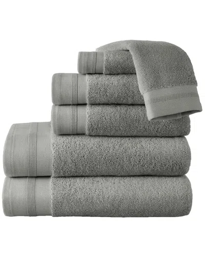 Peacock Alley Coronado Hand Towel In Gray