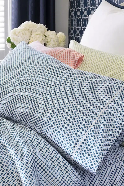 Peacock Alley Emma Pillow Cases In Blue