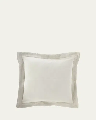 Peacock Alley European Angelica Pique Sham In Neutral