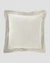 Peacock Alley European Angelica Pique Sham In Linen