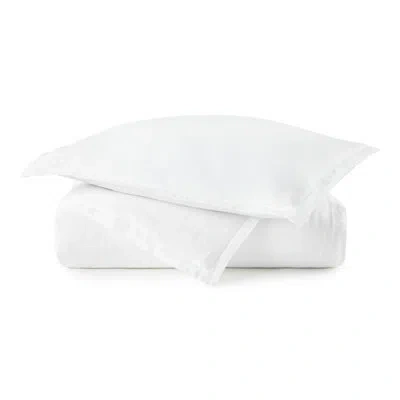 Peacock Alley European Washed Linen In White