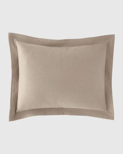 Peacock Alley Florence Sham In Platinum