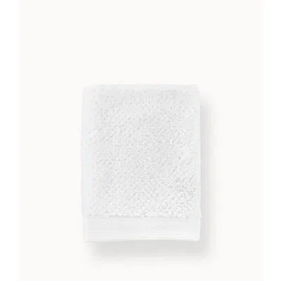 Peacock Alley Jubilee Textured Hand Towel In White