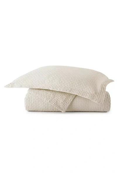 Peacock Alley Juliet Matelassé Lightweight Coverlet In Neutral