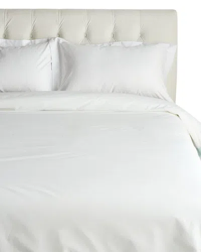 Peacock Alley Mandalay Cuff Twin Duvet In White