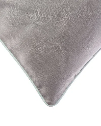 Peacock Alley Mandalay Square Pillow In Gray