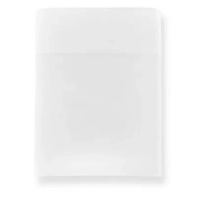 Peacock Alley Melody 420 Thread Count 100% Cotton Sateen Flat Sheet In White