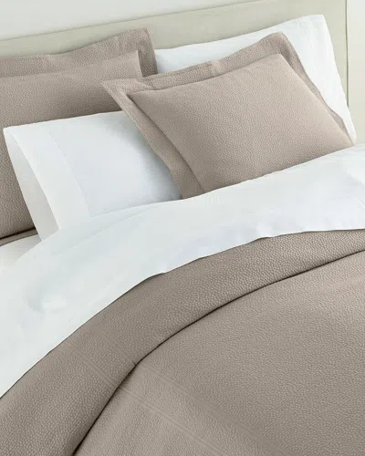 Peacock Alley Montauk Twin Coverlet In Neutral