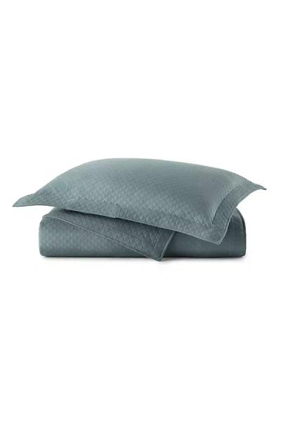 Peacock Alley Oxford Matelasse Coverlet In Green