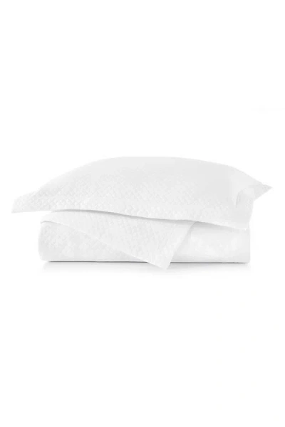 Peacock Alley Oxford Matelasse Coverlet In White