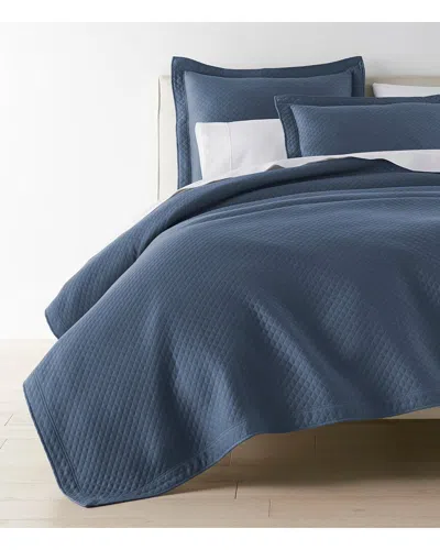Peacock Alley Oxford Standard Sham In Blue