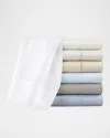 Peacock Alley King Sophia 420 Thread Count Duvet Cover In Platinum