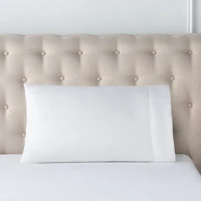 Peacock Alley Soprano 420 Thread Count Egyptian-quality Cotton Sateen Pillowcase In White