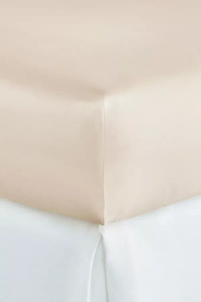 Peacock Alley Soprano Sateen Fitted Sheet In Neutral