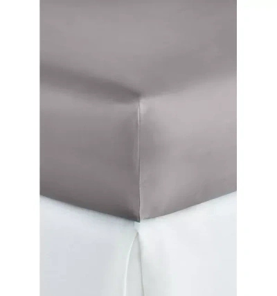 Peacock Alley Soprano Sateen Fitted Sheet In Gray