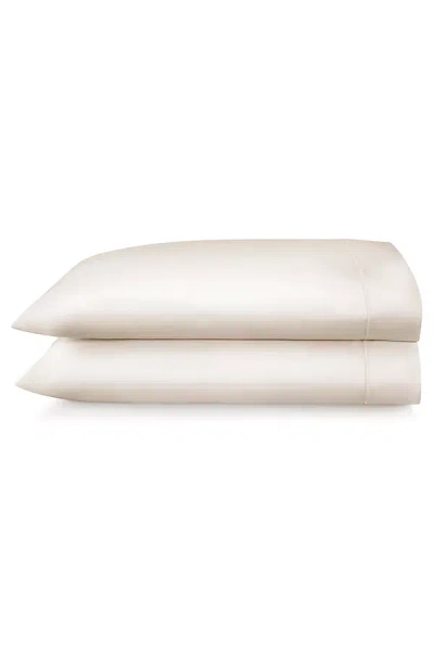 Peacock Alley Soprano Sateen Pillow Cases In White