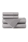 Peacock Alley Soprano Sateen Sheet Set In Gray